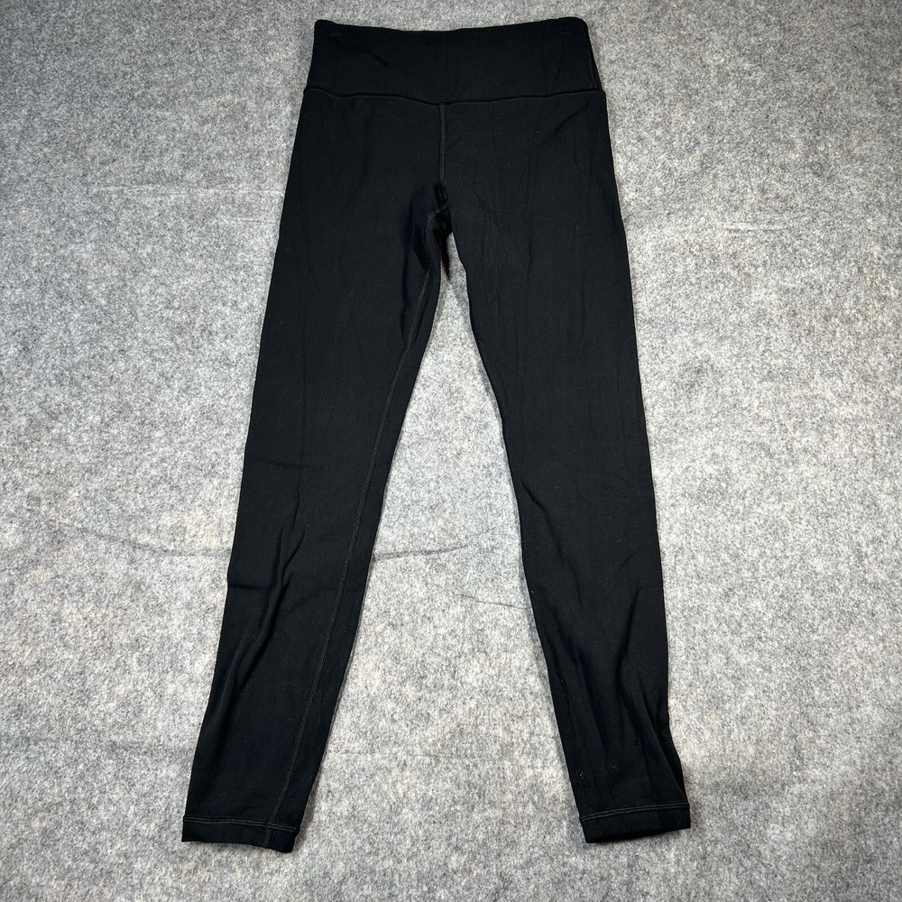 Athleta Leggings Womens Small Ultra High Rise Elation Tight Black Flaw